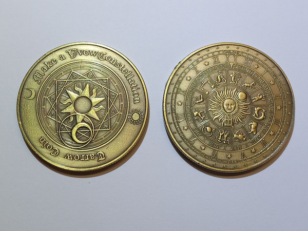 Коллекционная монета Carrow Coin. Памятная монета Таро. - купить в ...