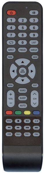 Пульт ДУ Пульт управления для Хайер HTR-A10 ic LCD TV Ютуб Дейли TV ...