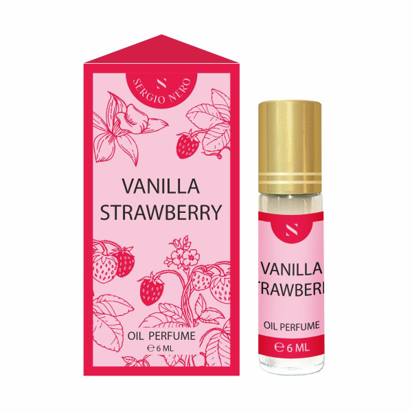 Sergio Nero/ Духи масляные женские Vanilla Strawberry 6мл/Парфюм ...