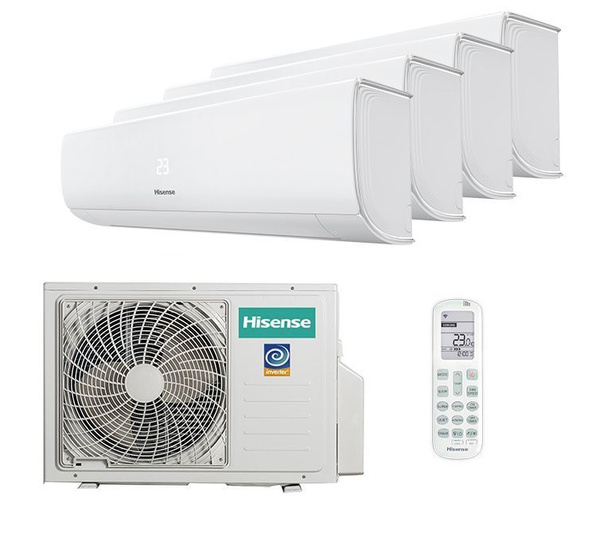 Мульти сплит-система на 4 комнаты ( 20+20+20+20 м2) Hisense Zoom DC ...