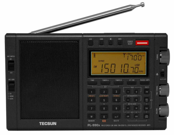 Всеволновый профессиональный радиоприемник Tecsun PL-990X купить по ...