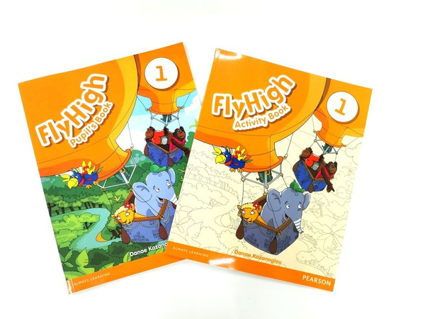 Комплект Fly High 1 , Pupils Book + Activite Book (учебник, рабочая ...