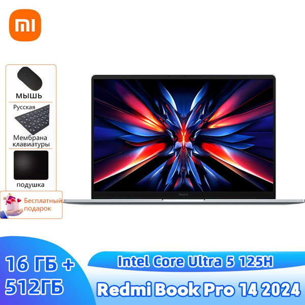 Ноутбук Xiaomi Redmi Book Pro 14 2024, серый купить по низкой цене ...