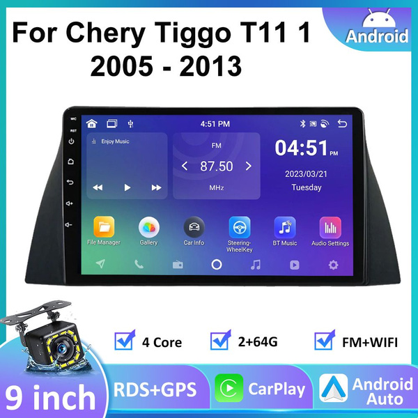 Штатная магнитола 2 дин Андроид Chery Tiggo T11 /Чери Тигго Т11-2+64G ...