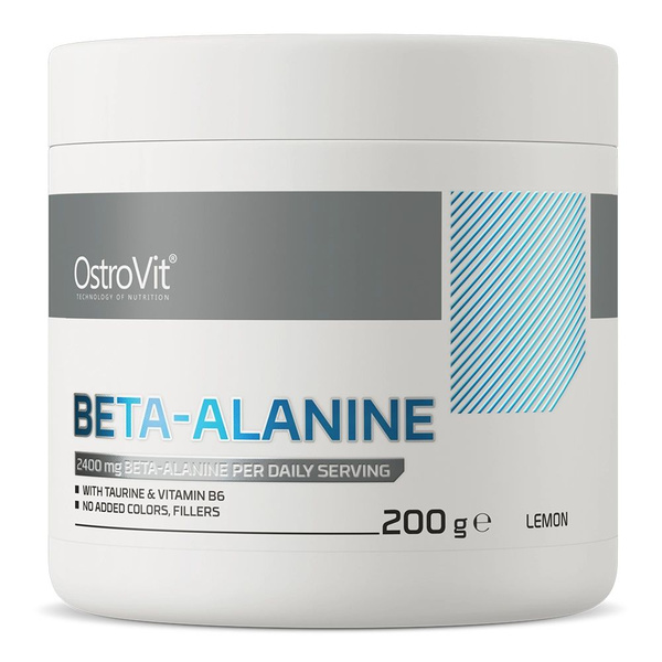 OstroVit Beta-Alanine, Бета-аланин для тренировок, Витамин В6 для ...