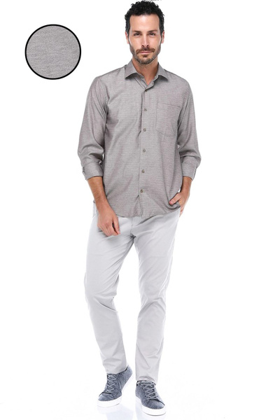 мужская рубашка, varetta, рубашка с длинным рукавом и карманами ...