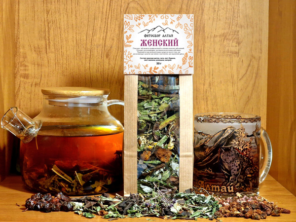 Чай с Алтая "Женский", листовой, 50г - купить с доставкой по выгодным ...