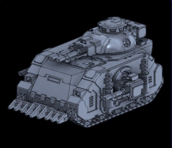 Миниатюра Warhammer 40000. Death Guard. Хищник Анигилятор / Predator Annihilator ( 1 модель