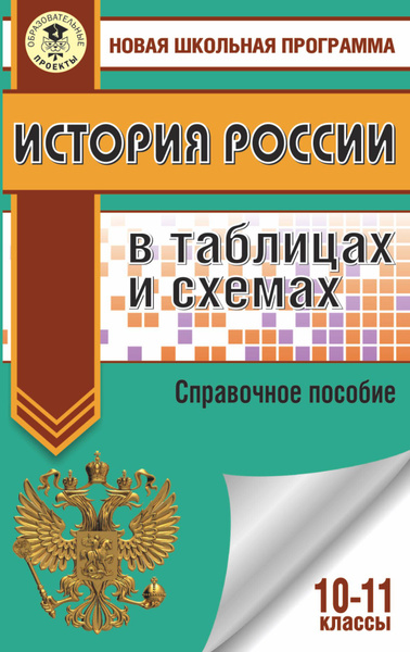 История России в таблицах и схемах. 10-11 классы. Справочное пособие ...