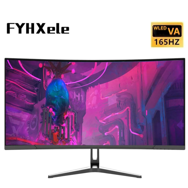 Монитор FYHXele изогнутый 34" - купить по выгодной цене в интернет ...
