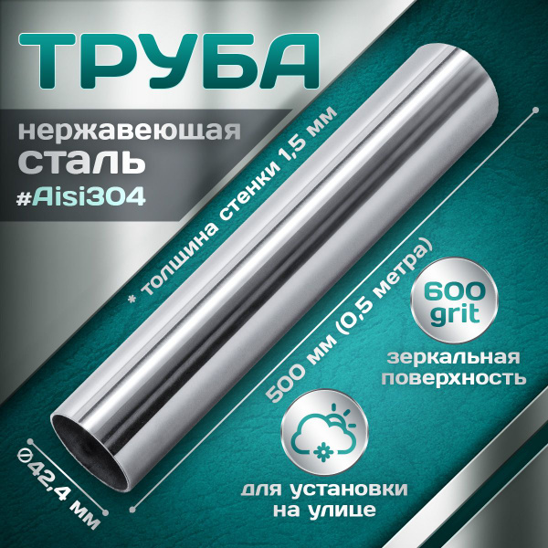 Вопросы и ответы о Труба из нержавеющей стали 42,4 мм, толщина стенки 1 ...