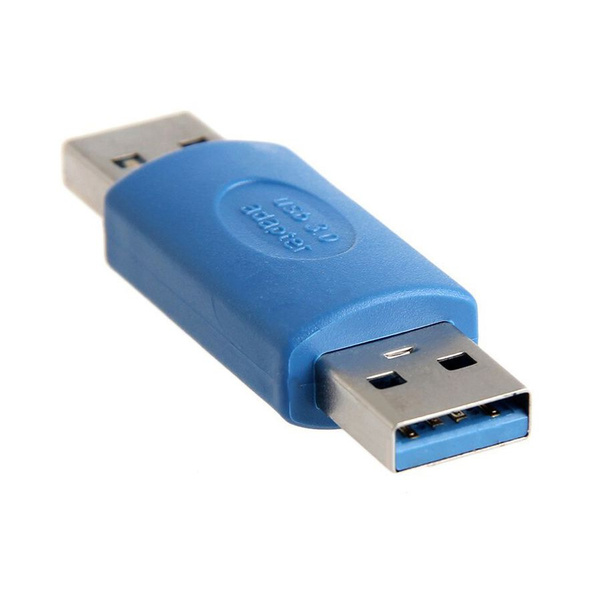 Адаптер переходник соединитель GSMIN CU2 USB 3.0 (M) - USB 3.0 (M ...