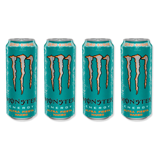 Энергетик без сахара Monster Energy Ultra Fiesta Mango 4шт 500мл из ...