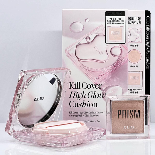 Кушон Clio Kill Cover Mesh Glow Cushion Spf50+ Pa N0. 3-BY Linen Promo ...