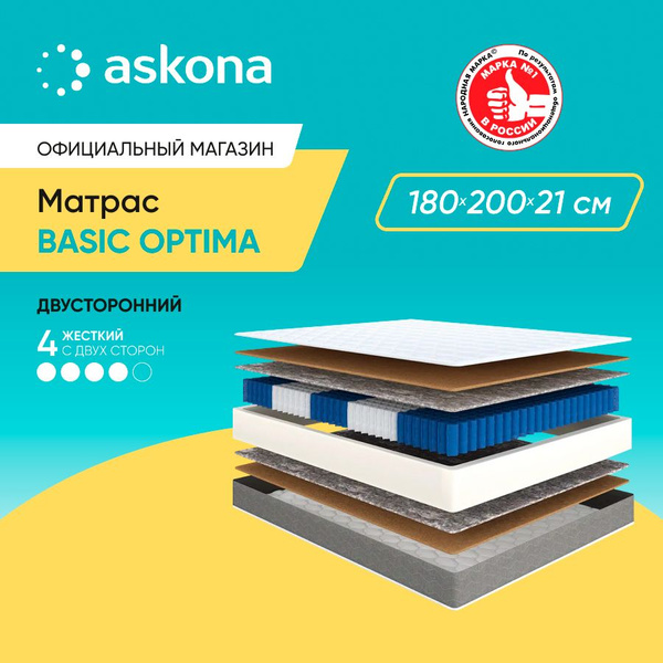 Матрас аскона basic optima