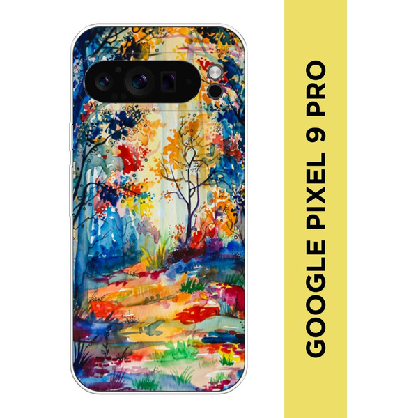 Силиконовый чехол на Google Pixel 9 Pro / Гугл Пиксель 9 Про ...