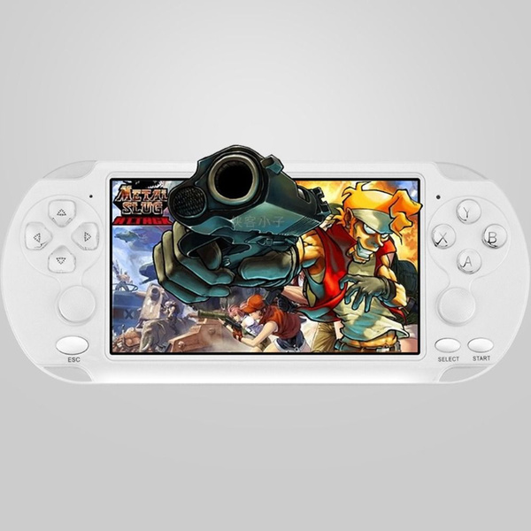 Игровая консоль X9, большой 5,1-дюймовый экран и двойной джойстик PSP ...