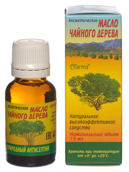 Elfarma, Чайного дерева масло косметическое для массажа, лечебное для ...
