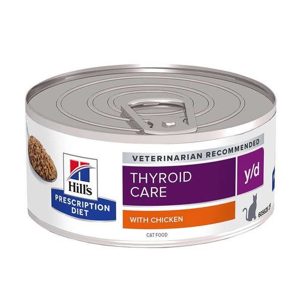 HILL'S Prescription Diet Feline y/d Thyroid Care, влажный корм для ...