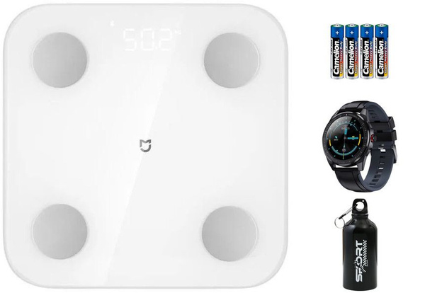 Напольные весы Xiaomi Mi Body Composition Scale S400 MJTZC01YM, белый ...