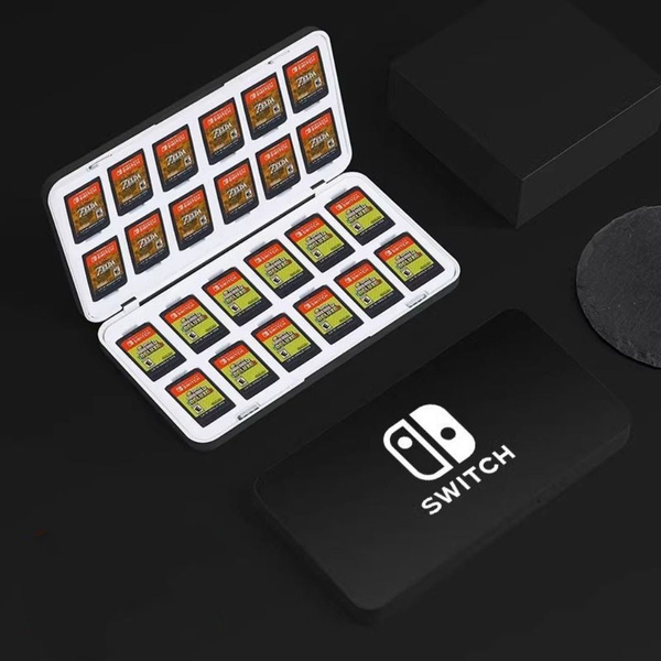 24 слота игровой карты Nintendo магнитная абсорбционная коробка ...