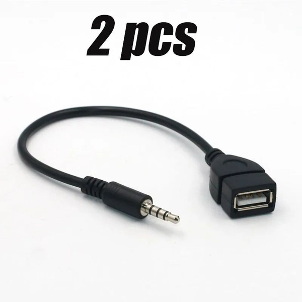 Автомобильный MP3-плеер конвертер 3,5-мм штекер AUX audio jack в разъем ...