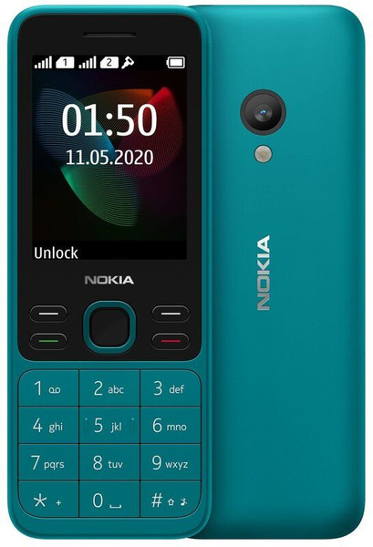 Мобильный телефон Nokia Nokia 150 TA-1235 DS EAC, бирюзовый - купить по ...