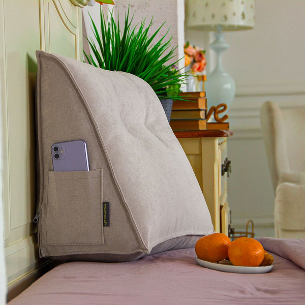 PillowPlace Подушка для изголовья кровати или дивана большая ...