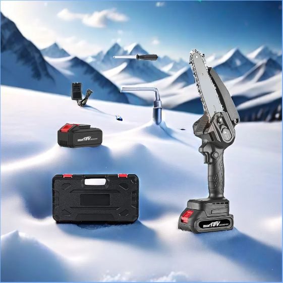 Характеристики 6-дюймовая 21-вольтовая мини-аккумуляторная цепная пила ...