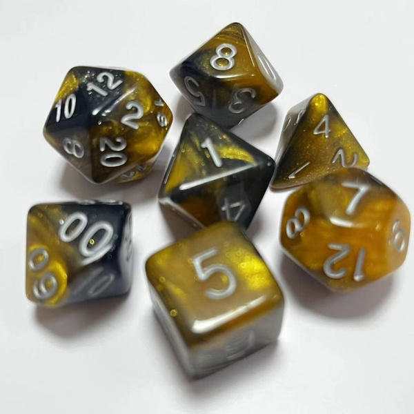 7Pcs/set DND кости - купить с доставкой по выгодным ценам в интернет ...