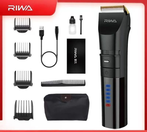Машинка для стрижки RIWA RE-6110, черный - купить по выгодным ценам в ...