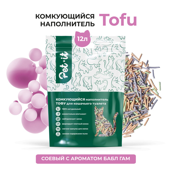 Наполнитель тофу для кошачьего туалета Озон