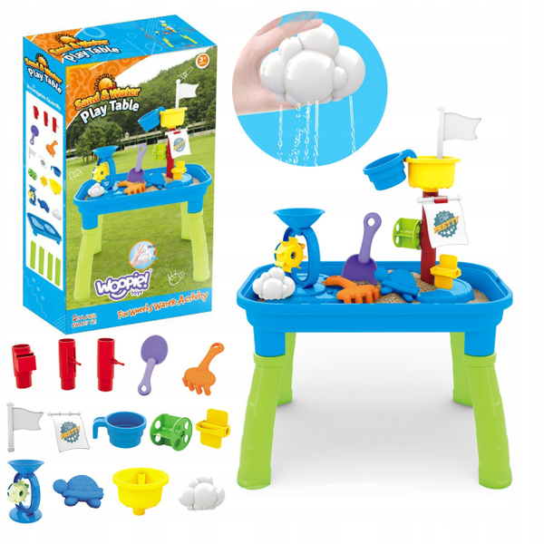 Игрушка для песочницы Woopie - Игровой набор 2в1 Песочный стол для игры ...