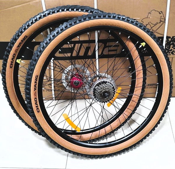 Покрышки для велосипеда 29"x2.35" ChaoYang с коричневой боковиной, 2 шт ...