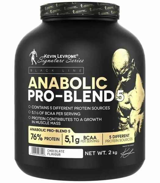 Мультикомпанентный протеин LEVRONE Anabolic Pro-Blend 5 Клубника ...