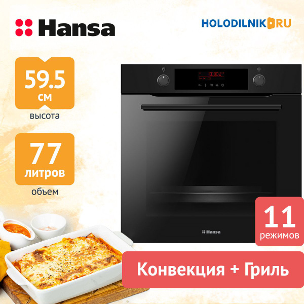 Электрический духовой шкаф hansa boess696001