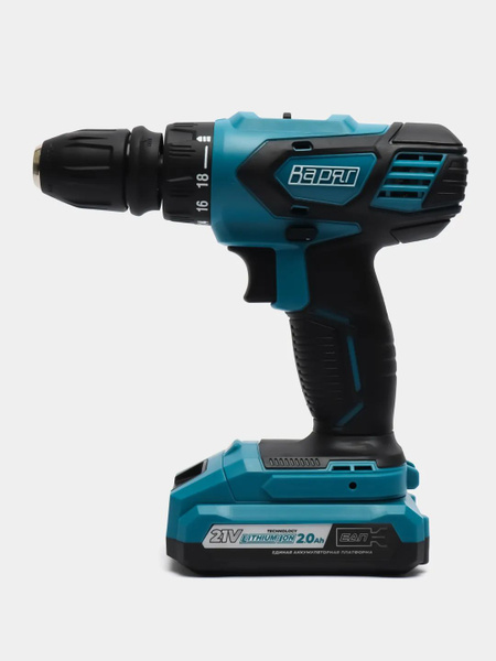 Дрель-шуруповерт ВАРЯГ Дрель аккумуляторная ДА-21/2+DFR, От ...