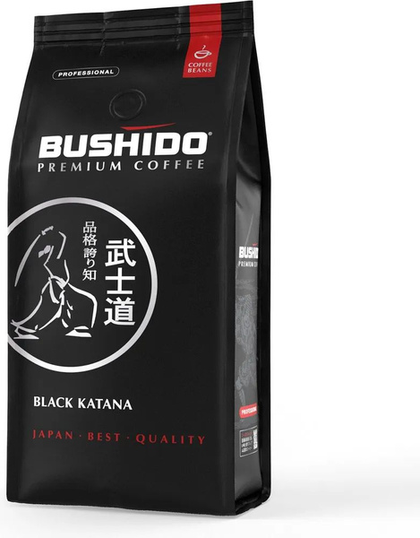 Кофе в зернах BUSHIDO Black Katana, арабика, 1 кг - купить с доставкой ...