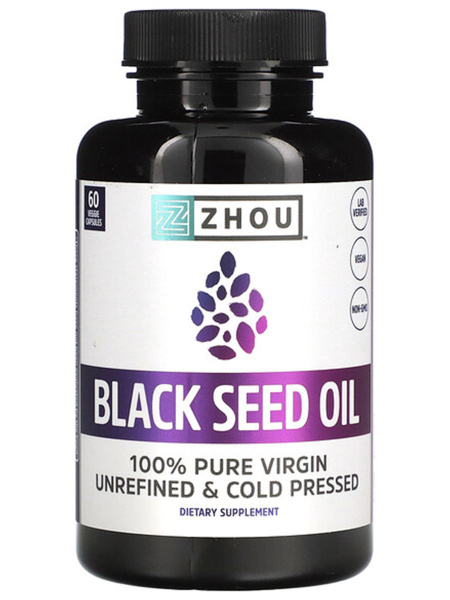 Вопросы и ответы о Масло черного тмина (Black seed oil), 60 капсул ...