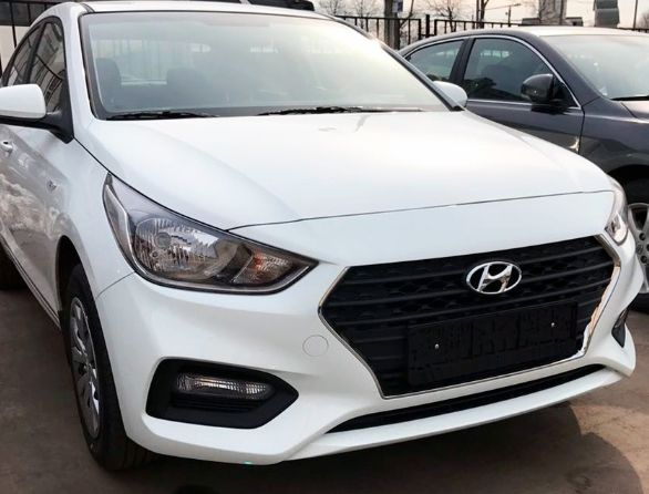 Бампер передний Hyundai Solaris 2 Хендай Солярис 2017-2020 PGU ...