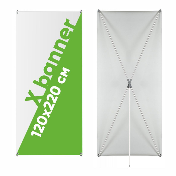 Характеристики Мобильный стенд X-баннер (Паук) 120х220 см, без полотна ...