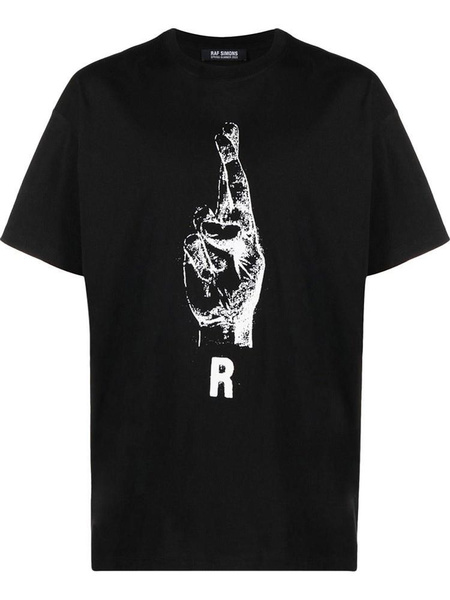Футболка Raf Simons, размер 48, цвет черный - купить по выгодной цене в ...