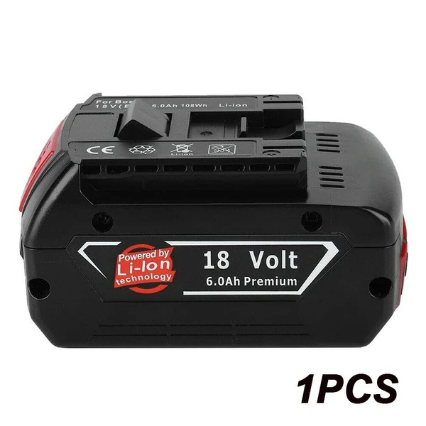 2024 18V 6000mah Заряжаемый аккумулятор для резервной батареи Bosch18V ...