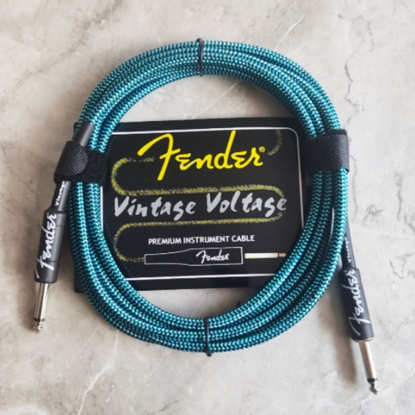 Премиум гитарный кабель 3 метра 6.3 jack Fender Vintage Voltage ...