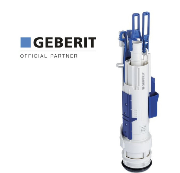 Арматура для бачка унитаза Geberit 244.820.00.1: сливной клапан тип 212 ...
