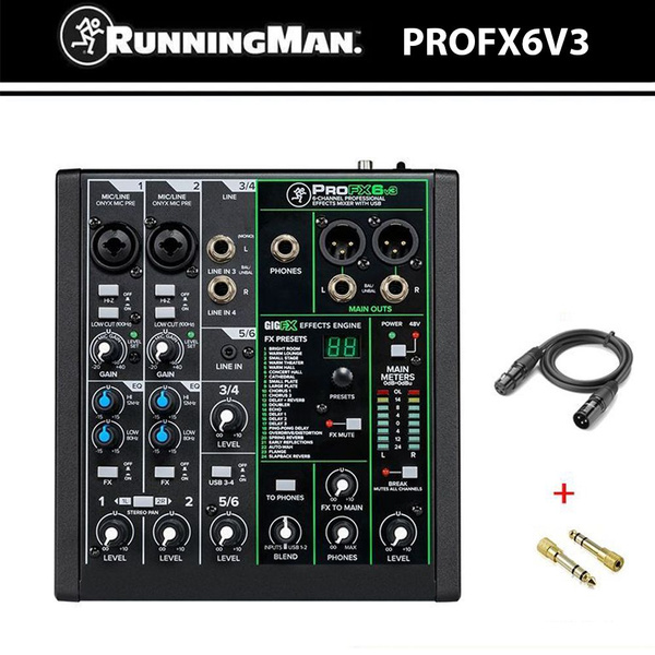 Настольный микшерный пульт MACKIE PROFX6V3 - купить с доставкой по ...