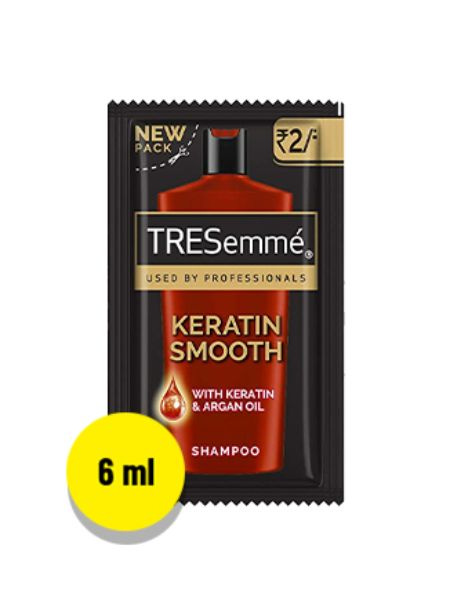 TRESemme KERATIN SMOOTH Shampoo, with Keratin & Argan Oil, Unilever ...