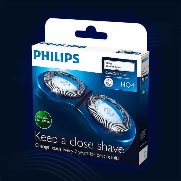 Бритвенные головки Philips HQ4 CloseCut Heads для серии бритв Philips ...