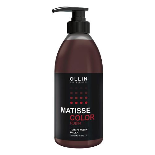 OLLIN PROFESSIONAL Тонирующая маска MATISSE COLOR, РУБИН 300 мл ...