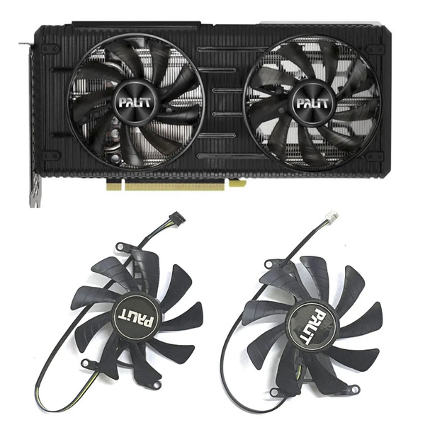 85 мм TH9215S2H для двойного вентилятора охлаждения видеокарт Palit RTX ...